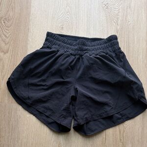 Black Women's Athletic Shorts lululemon hotty hot